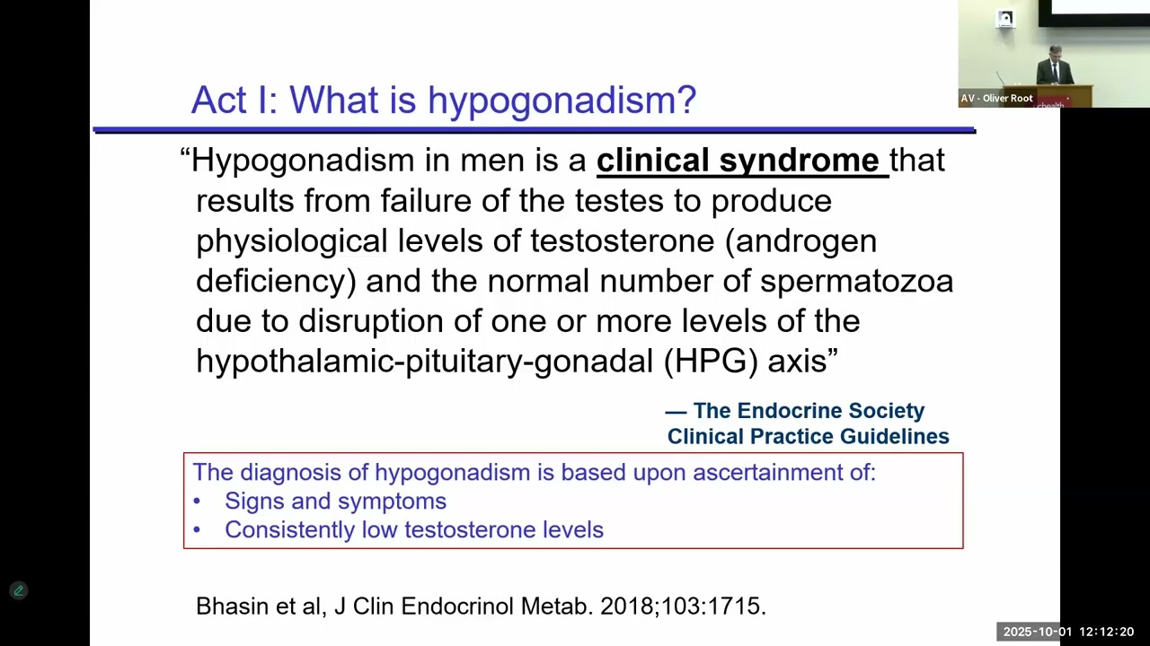 Department of Medicine Grand Rounds | Shalendar Bhasin