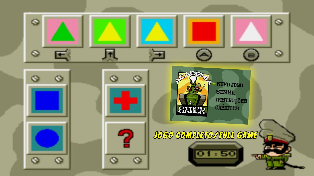 Academia do Saber - Mega Drive - Jogo Completo/Full Game