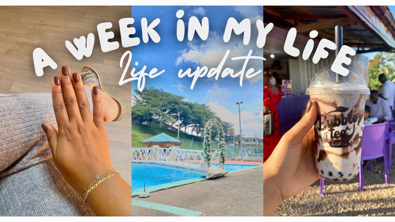 WEEKLY VLOG:Decouverte du BUBBLE TEA LAND,Nails Appointment,Sorties,Piscine party&Unboxing