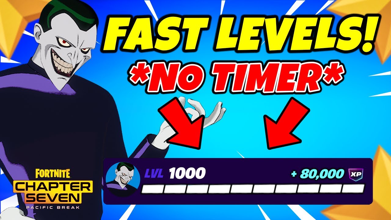 *NEW* AFK FAST Fortnite XP Map To Help LEVEL UP FAST In Chapter 7!