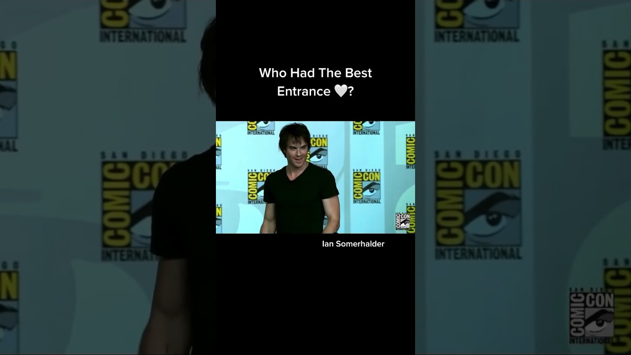 Who had the best entrance? (TVD)