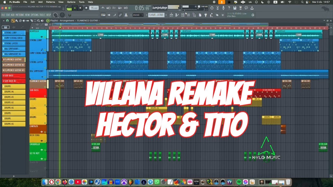 VILLANA ❌ Remake ❌ Hector & Tito  /FLP (Instrumental)