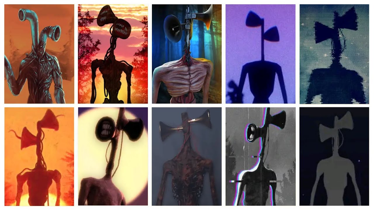 Siren Head Caught Battle - Siren Head, Horror Zone Pipe Head, Siren Head Origin, Siren Head Horror