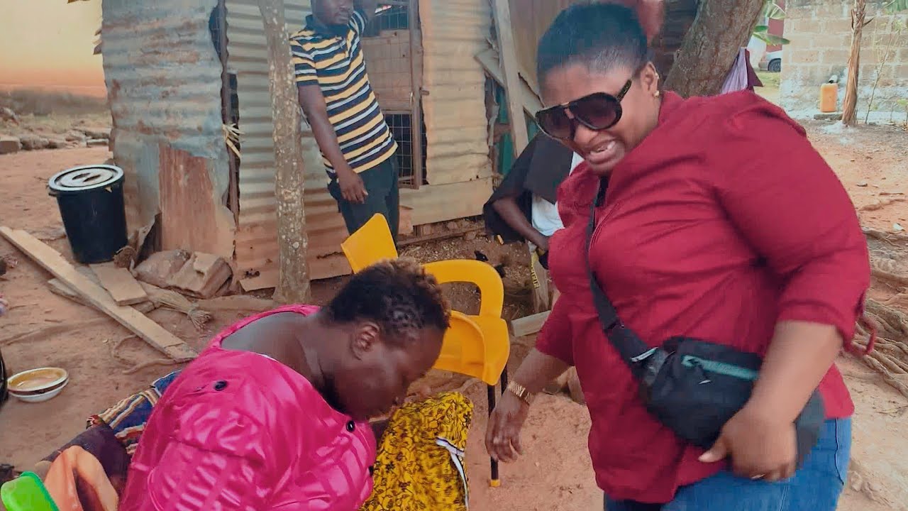 AMA ODUMA CRIES 😭😭🥺🥺AS HER LONG LOST FRIEND VISITS HER ON SET☺️☺️🥺🥺🥺