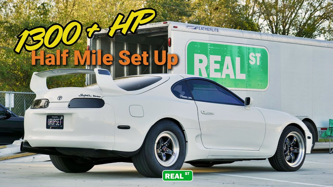Supra мощностью 1300 л.с., способная разогнаться до 200 миль в час на дистанции в полмили и пройт...