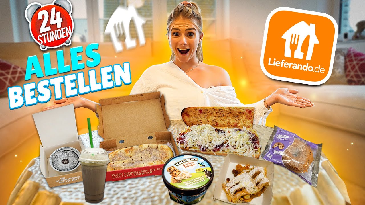 CHEATDAY 😱 Ich bestelle 1 Tag lang ALLES was ich will!!