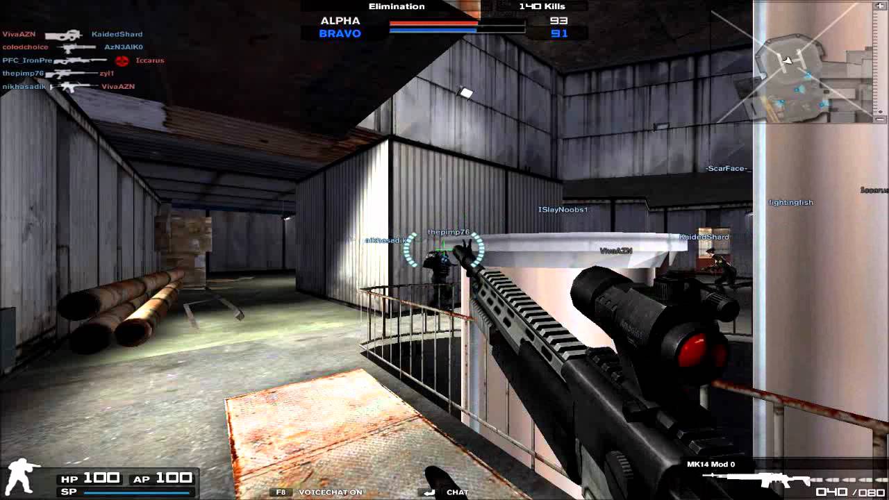 Combat Arms: MK14 MOD 0 Gameplay (AzN3AlK0/TouhouSniper98)