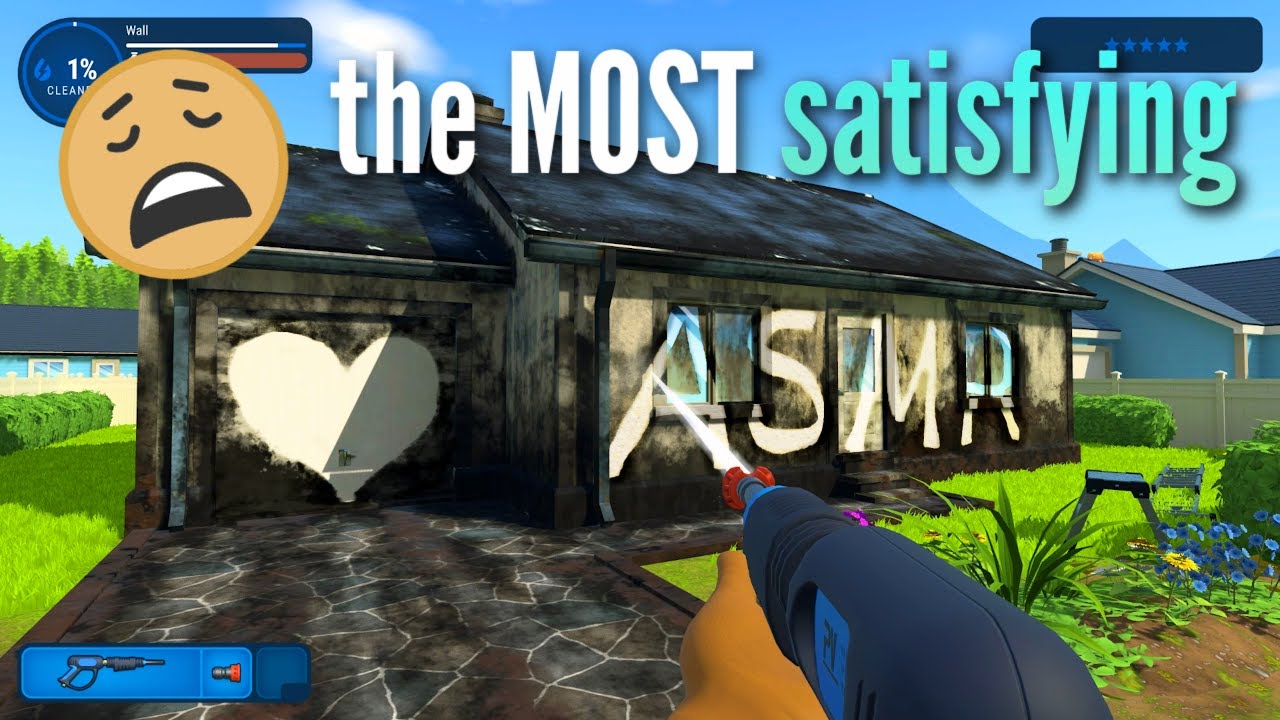 ASMR | Playing the most satisfying game in the world! 😵 PowerWash Simulator