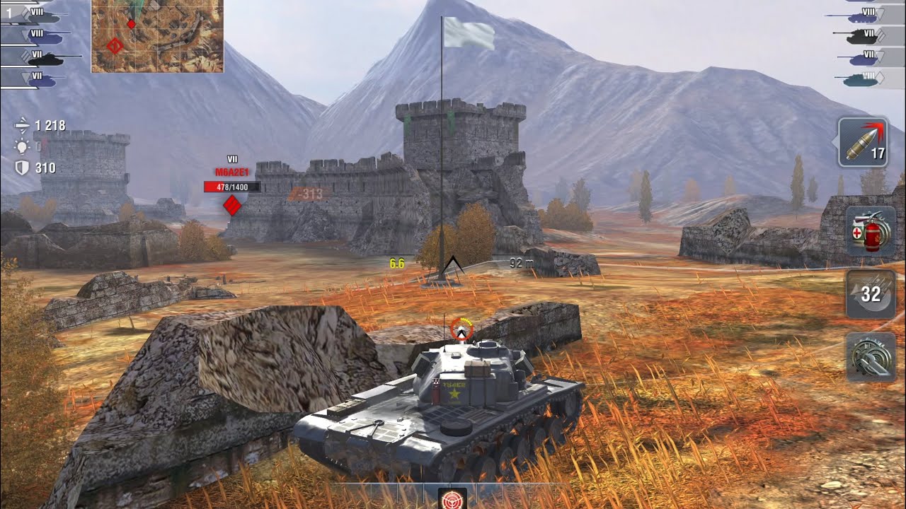 World of Tanks Blitz T54E2 when decision making costs a win