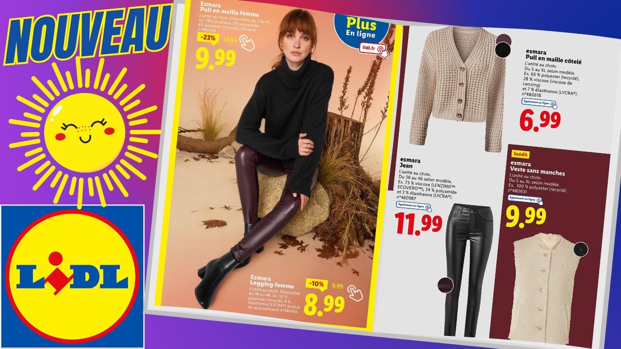 catalogue LIDL NON ALIMENTAIRE PARTIE 2 du 11 au 17 septembre 2025 💛 Arrivage - FRANCE