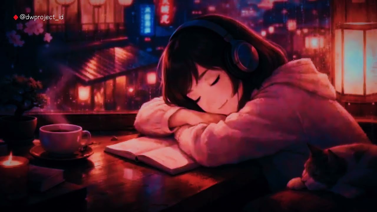 Tokyo Rain Night 🌧️ Calm Japanese Lofi Beats for Sleep, Study & Relaxing