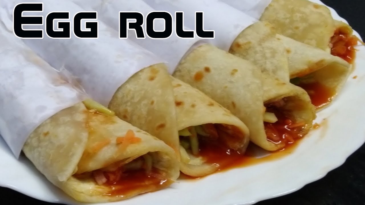 Egg Rolls Recipe - How to make Egg Roll in bengali - Indian street Food