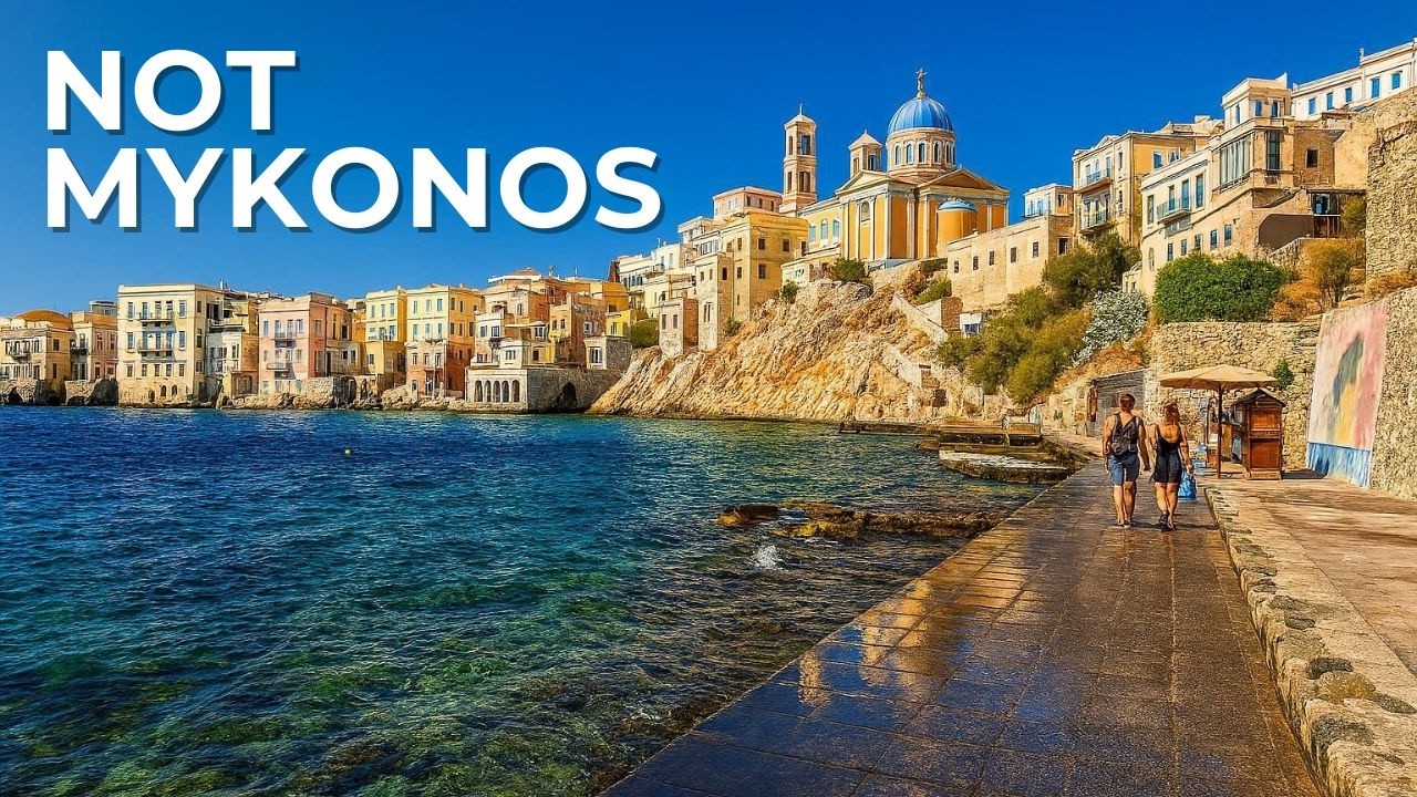 Маленькая Венеция Греции? 🇬🇷 | Прекрасный сюрприз на Сиросе