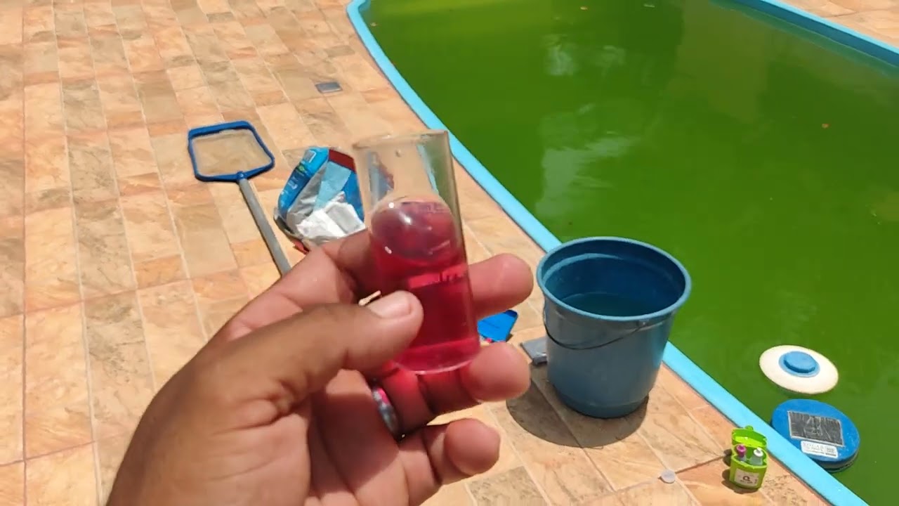 como tratar &aacute;gua verde da piscina