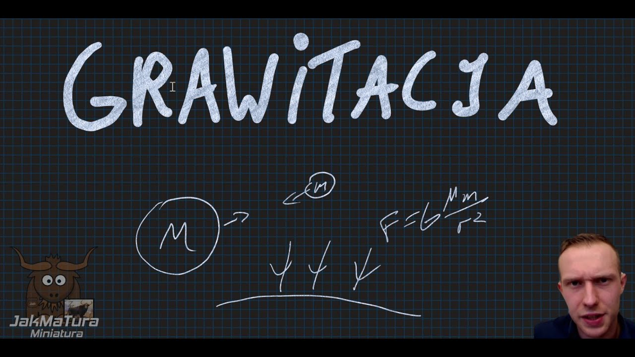Miniatura: Grawitacja | Matura Rozszerzona z Fizyki