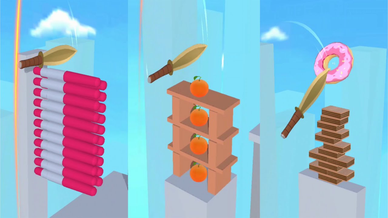 Almost Cut! Very Satisfying And Relaxing ASMR Slicing Game