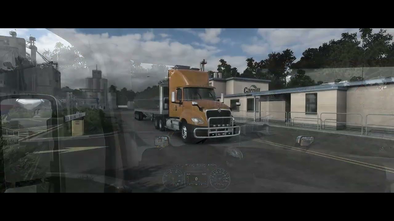 American Truck Simulator with Trucker T-Rex