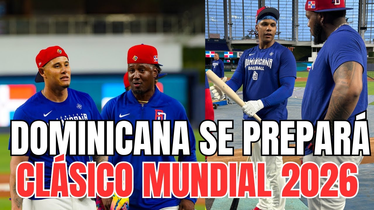 República Dominica hizo su primera práctica de cara al Clásico Mundial 2026