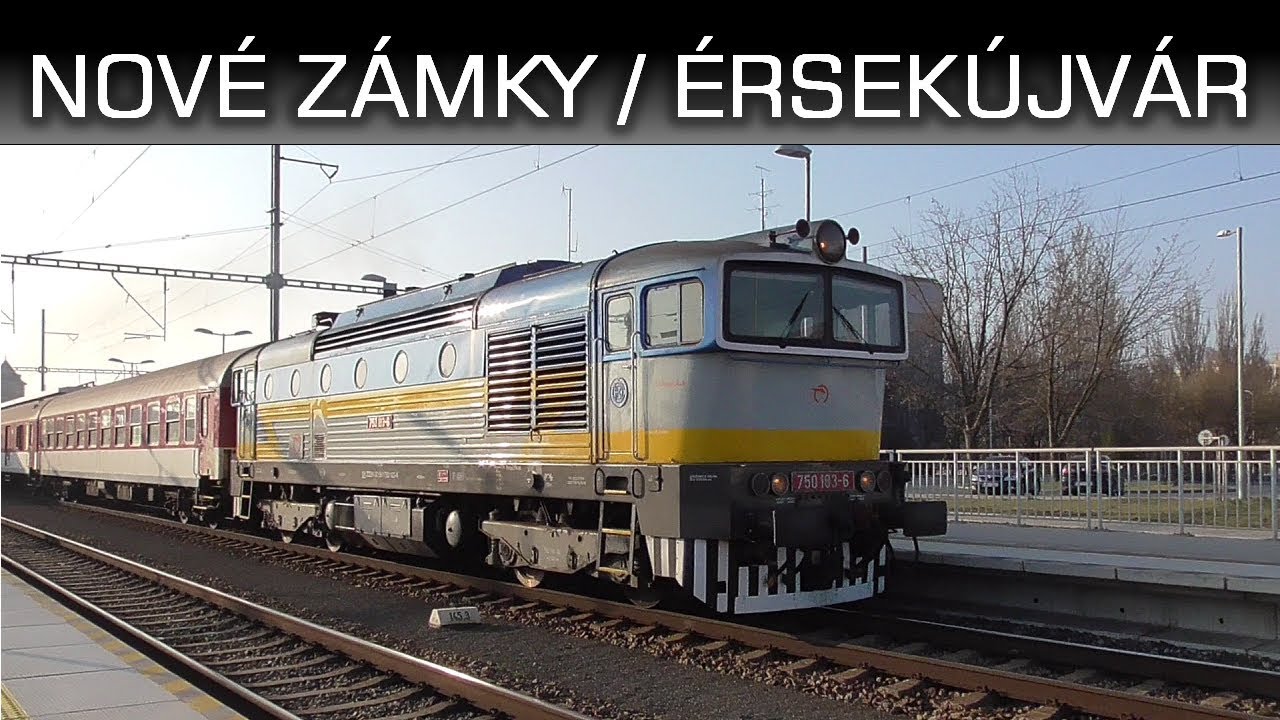 Vonatok Érsekújváron 2019 / Vlaky Nové Zámky 2019