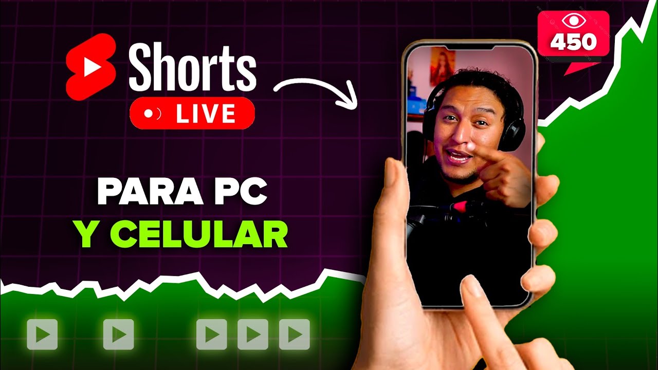 Como transmitir en vivo en el Feed de SHORTS desde CELULAR y PC