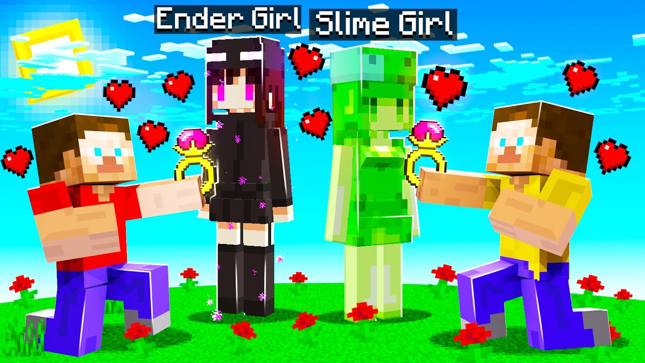 My FRIENDS got MARRIED in MINECRAFT?! (funny)