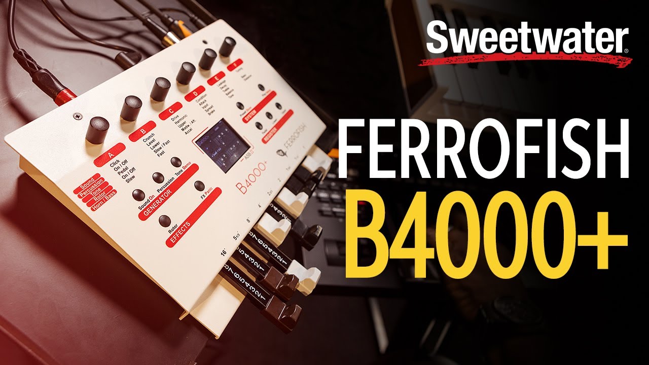 Roger Smith of Tower of Power Demos the Ferrofish B4000+ Standalone Organ Module