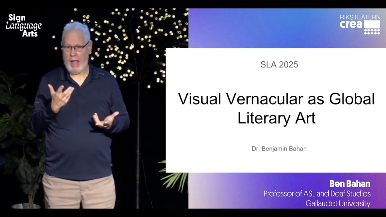 Sign Language Arts seminar 2025