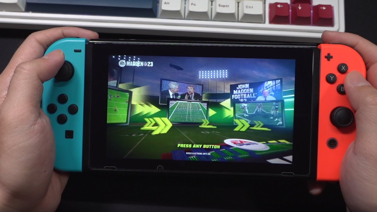 EA Sport Madden NFL 23 On Switch Gameplay