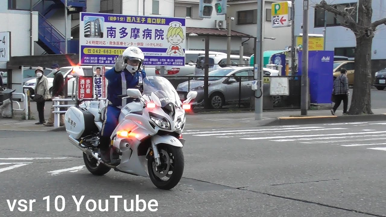 【一発赤切符！！】自転車ミサイルが赤信号を強行突破！！白バイが何度も注意したのにガン無視！！