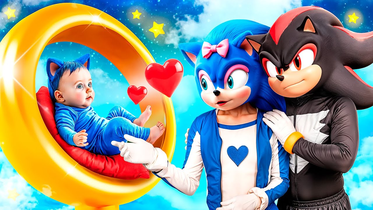 Adoptowali Mnie Sonic i Super Shadow! Jak Zostać Super Sonikiem?!
