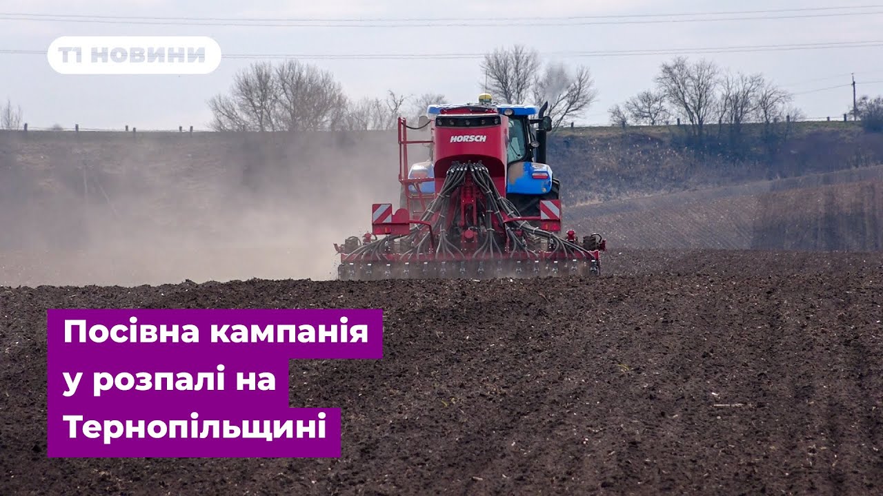 Посівна кампанія у розпалі на Тернопільщині. Проблема — мінеральні добрива ростуть в ціні