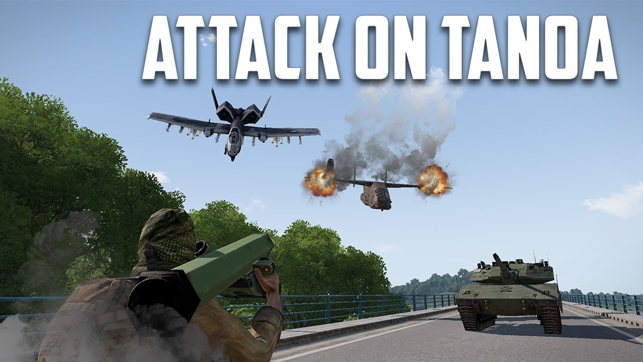 ATTACK ON TANOA | ARMA 3 ANTISTASI