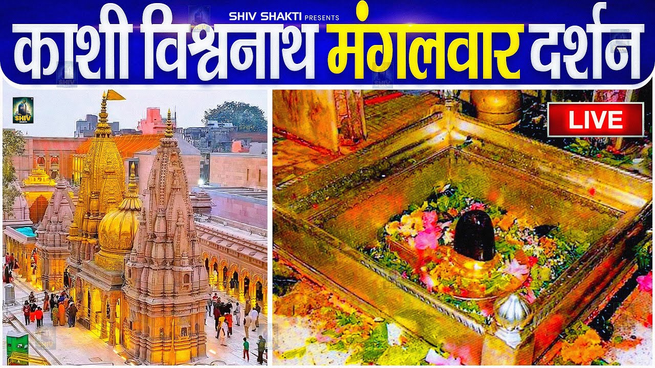 🔴Live - श्री काशी विश्वनाथ धाम लाइव दर्शन  || Live Darshan Shree Kashi Vishwanath Temple Varanasi