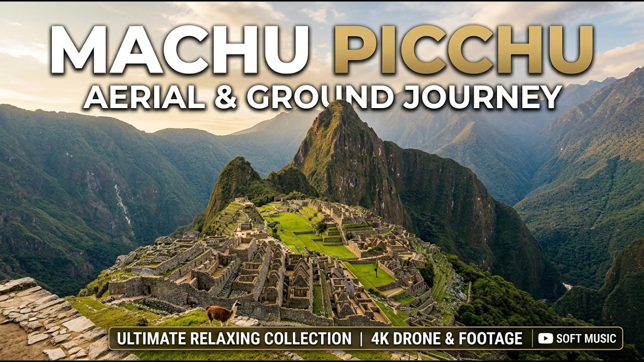 Machu Picchu by Air Like Never Before: The Most Extensive Aerial & Ground Footage Ever Captured
