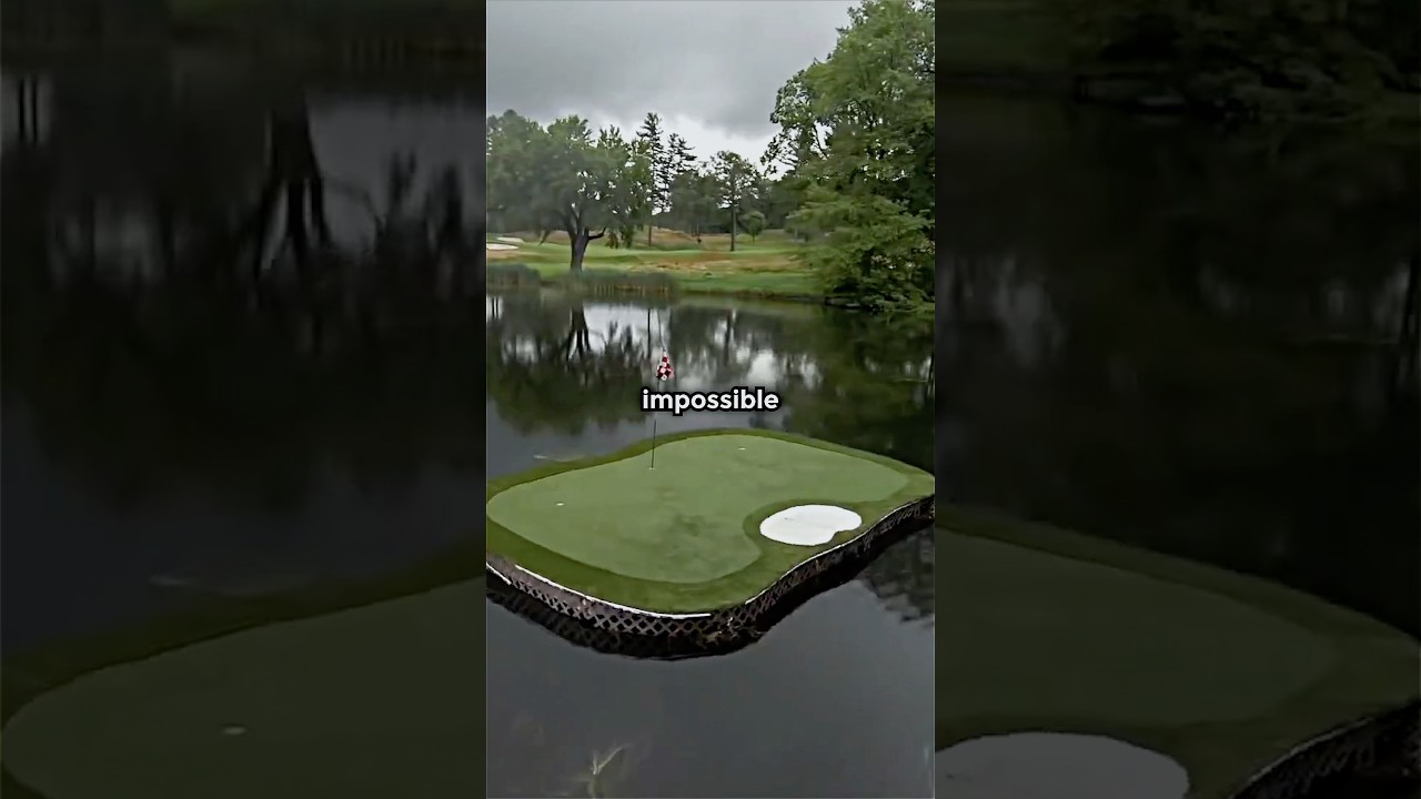 The Most Difficult Golf Green Ever ⛳