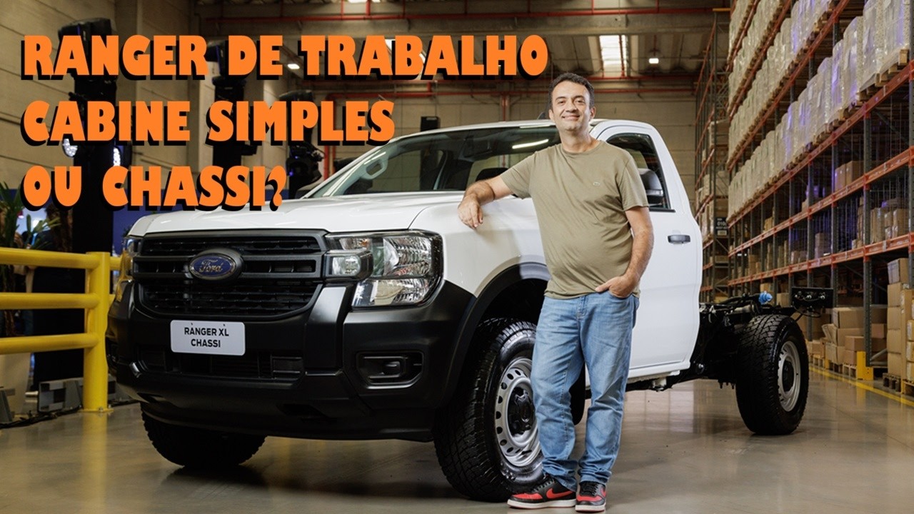 FORD RANGER XL CABINE SIMPLES E CHASSI CABINE: PREÇOS, MOTOR E TUDO SOBRE A PICAPE DE TRABALHO
