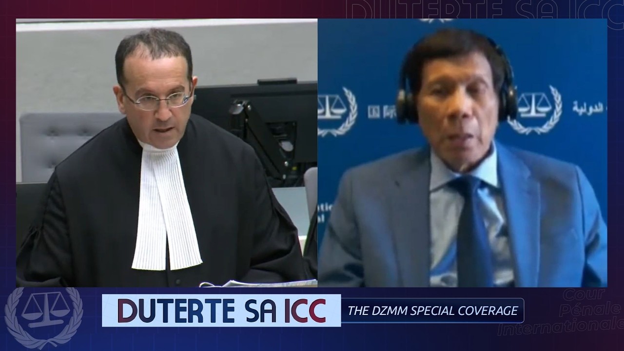 FULL: Duterte camp opening statement at ICC confirmation hearing | DZMM (23 Feb 2026)