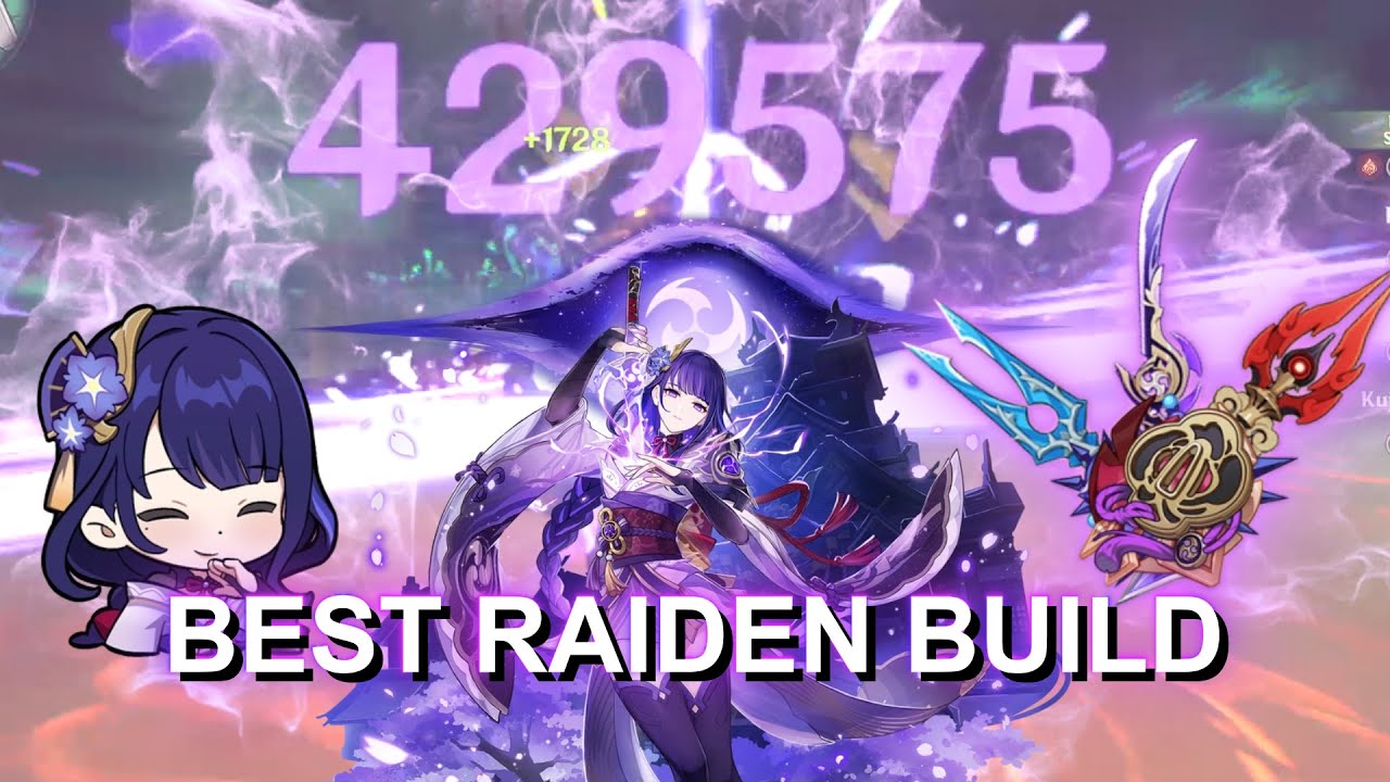 RAIDEN SHOGUN ELECTRO DPS BUILD &  HYPERBLOOM BUILD - Genshin Impact Indonesia
