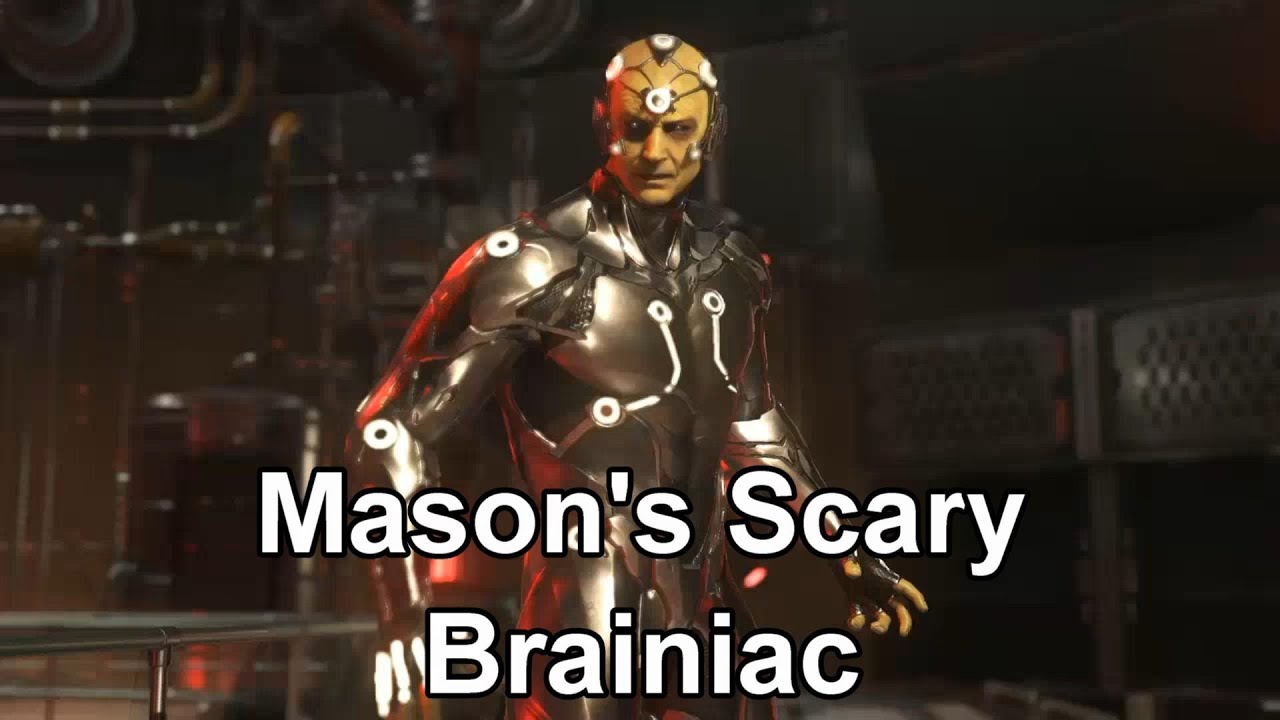 Mason's Scary Brainiac (His channel link below) - Injustice 2 (Stream Highlights #4)