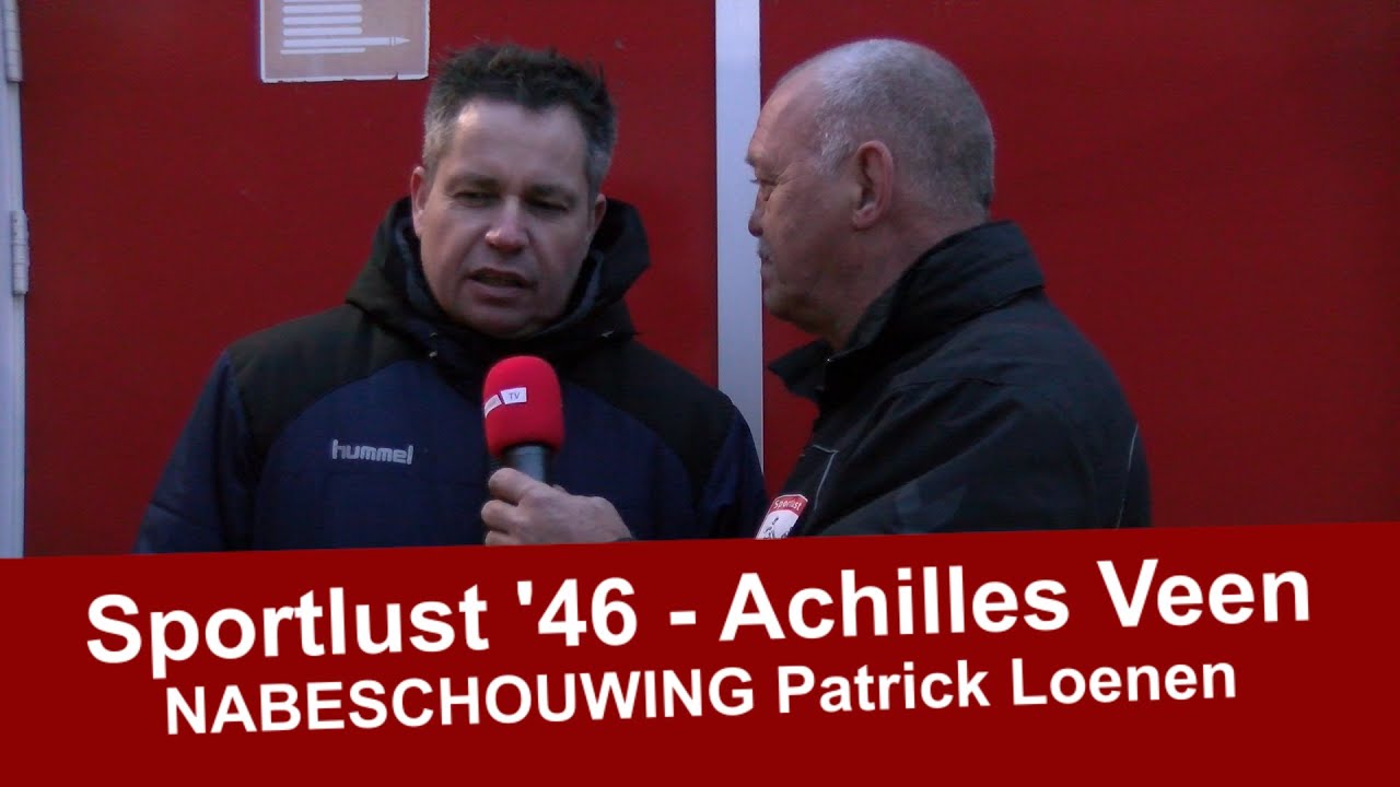 Nabeschouwing Patrick Loenen Sportlust '46   Achilles Veen