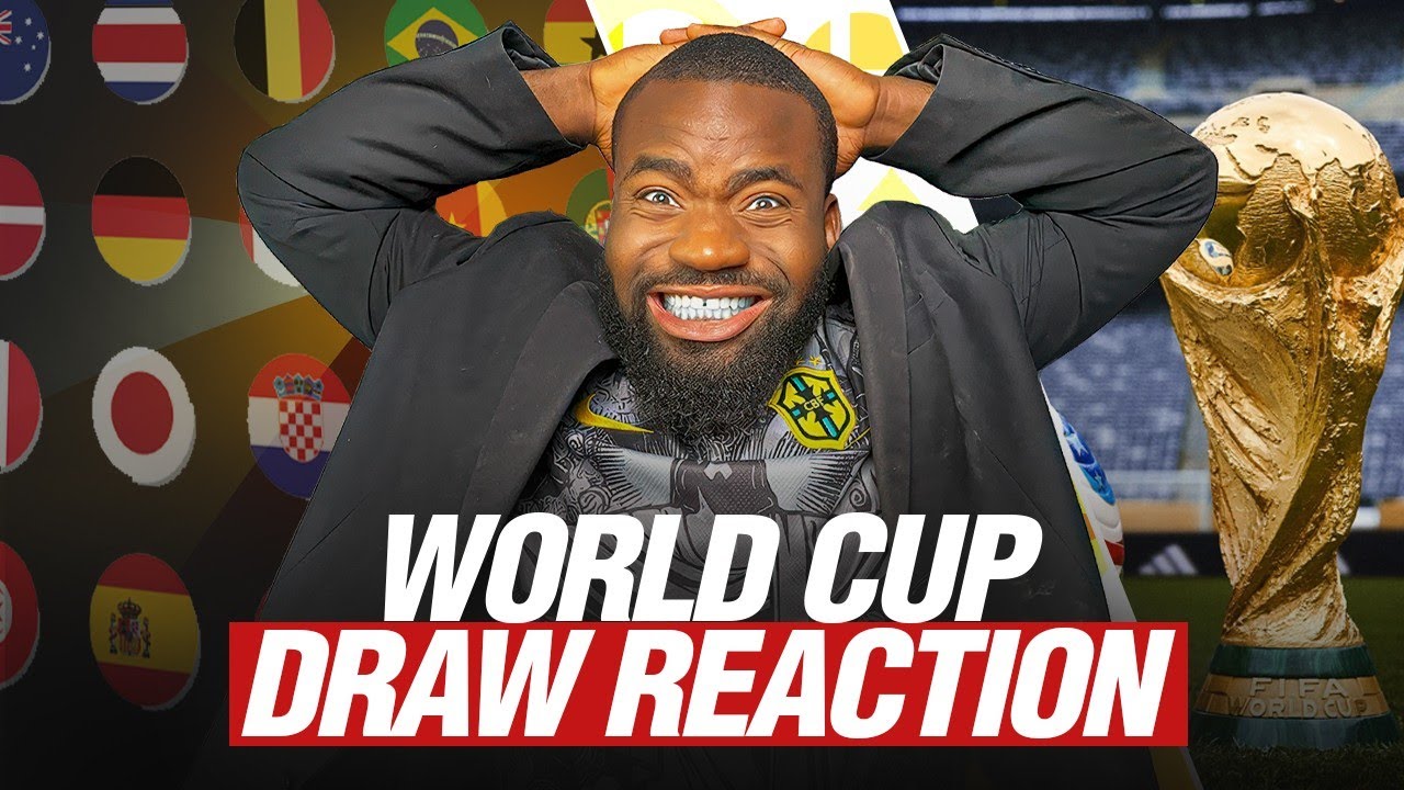 GHANA IS FINISHED!!! WORLD CUP DRAW REACTION.