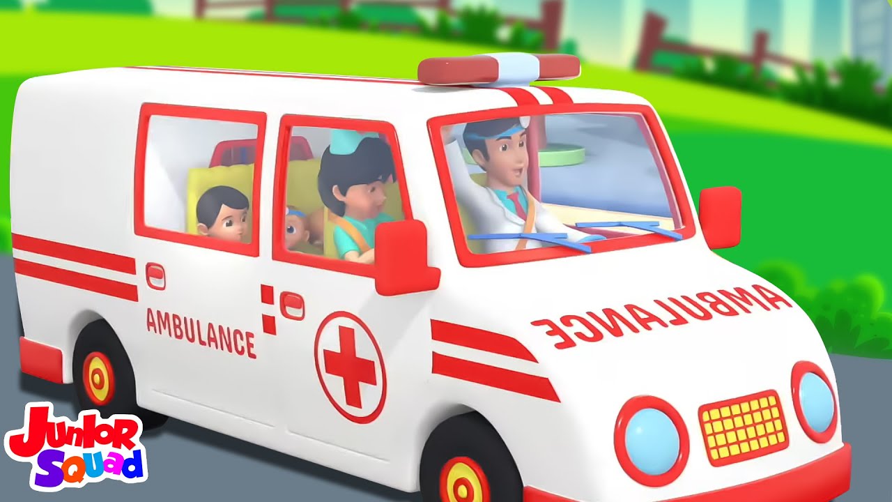 Roda di Ambulans berputar-putar + lebih Sajak anak untuk anak-anak