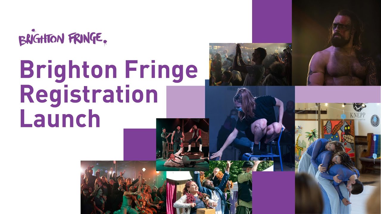 Brighton Fringe Registration 2025 - Online Presentation
