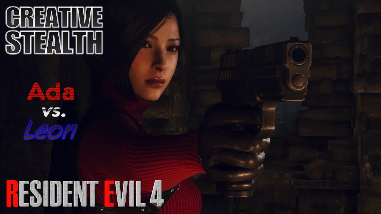Resident Evil 4 Stealth Gameplay - Who's Best At Stealth Ada or Leon? RE4 Remake