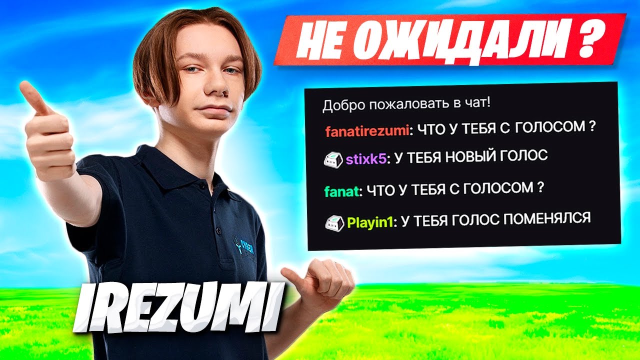IREZUMI УДИВИЛ ЧАТ 
