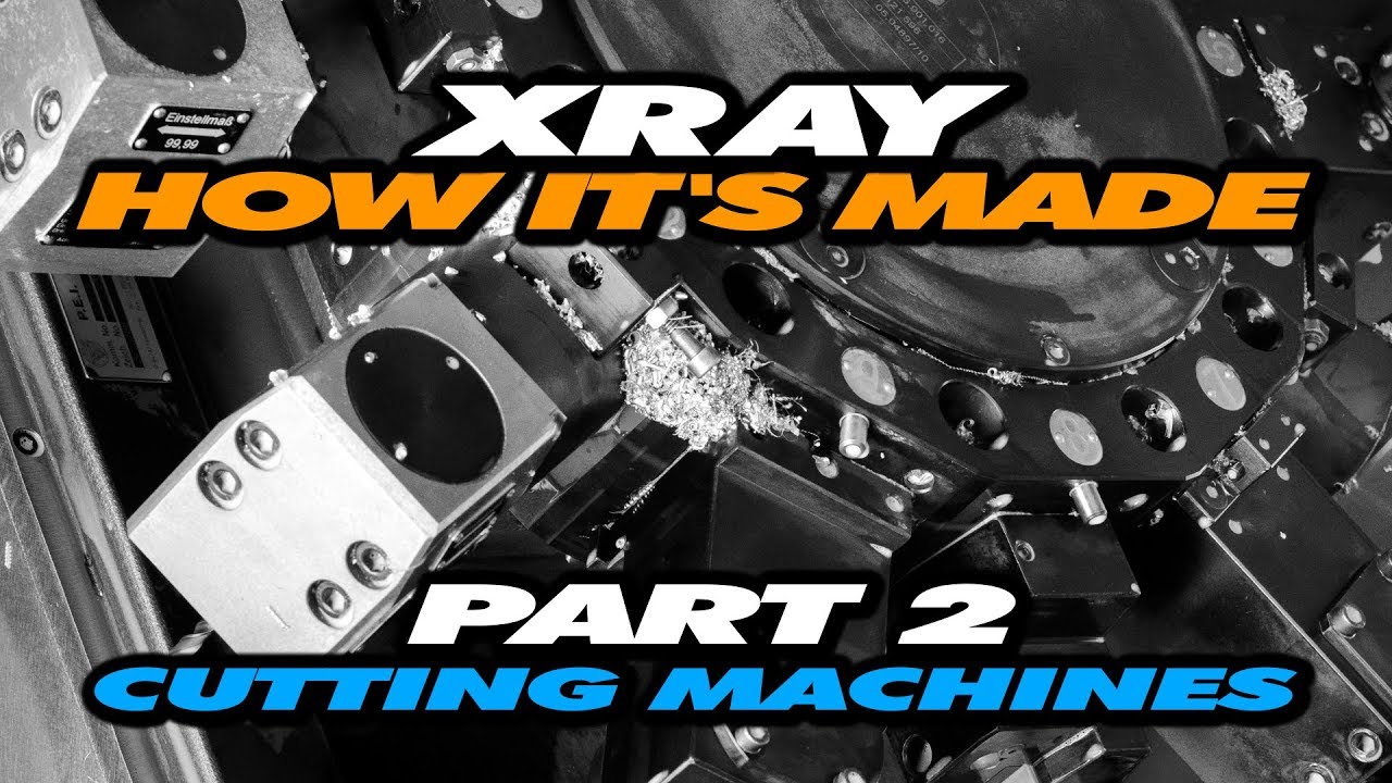 How it is made - Exclusive video from XRAY production - Part 2 &ndash; Cutting Machines