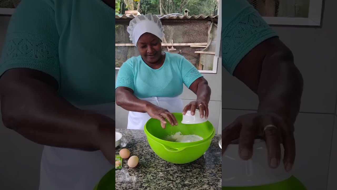 Pão Caseiro Feito na Roça Meus Amores...