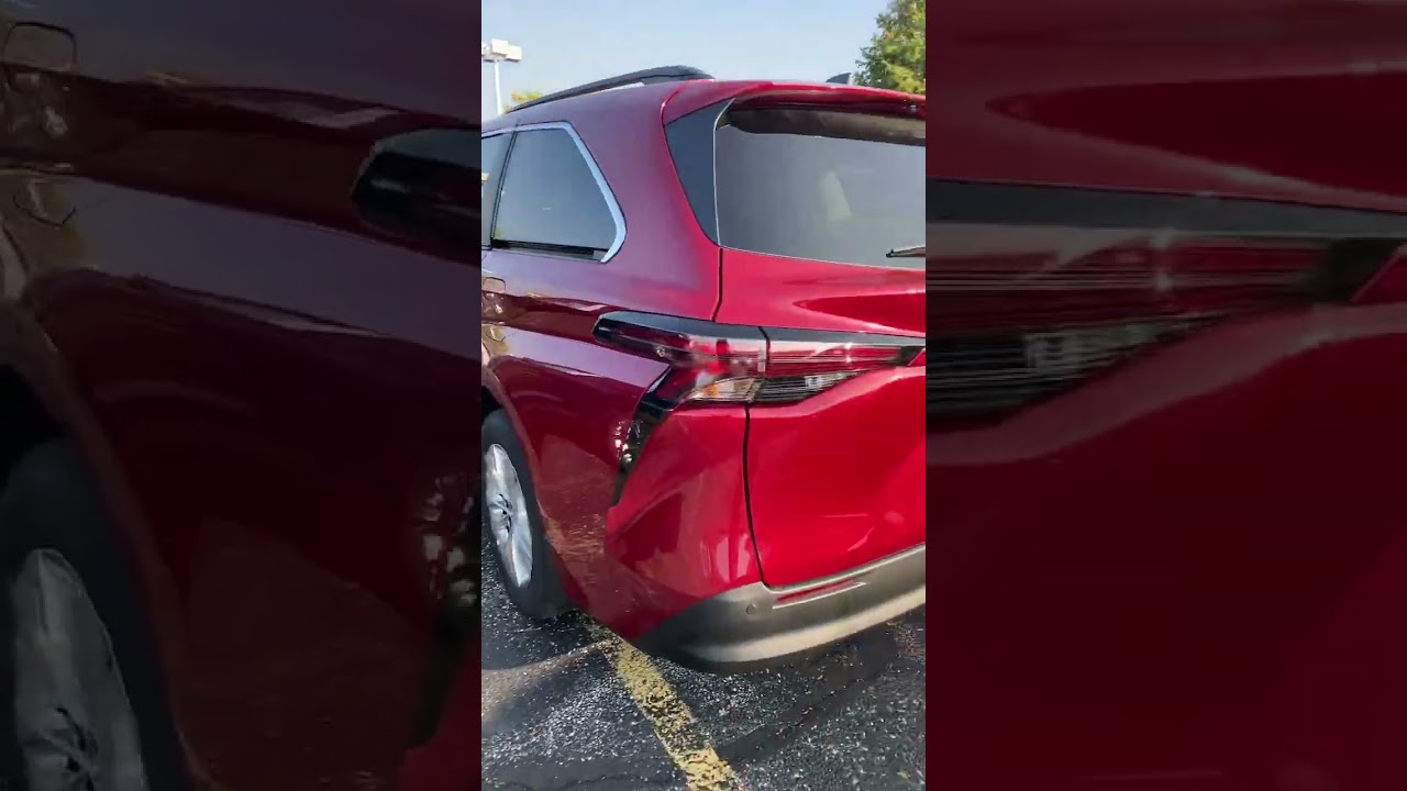 2023 Toyota Sienna and 2024 Toyota Grand Highlander new just dropped off