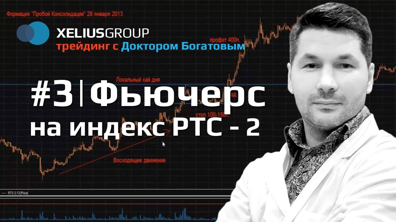 Трейдинг с Богатовым #3. Фьючерс на индекс РТС - 2