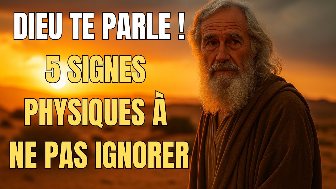 5 signes physiques que Dieu est en train de te parler - Cela va te surprendre